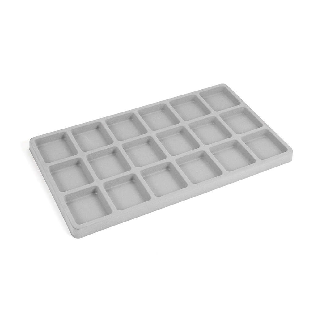 Gray Flocked Bead Board Jewelry Making Measuring Tool for DIY Bracelet Necklace Accessories Findings Organizer Tray Craft: Brown
