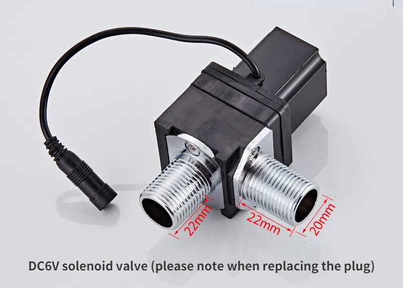 Urinal Sensor Accessories Induction Faucet Solenoid Valve Urinal Pool Induction Solenoid Valve 6V Sensor Accessories