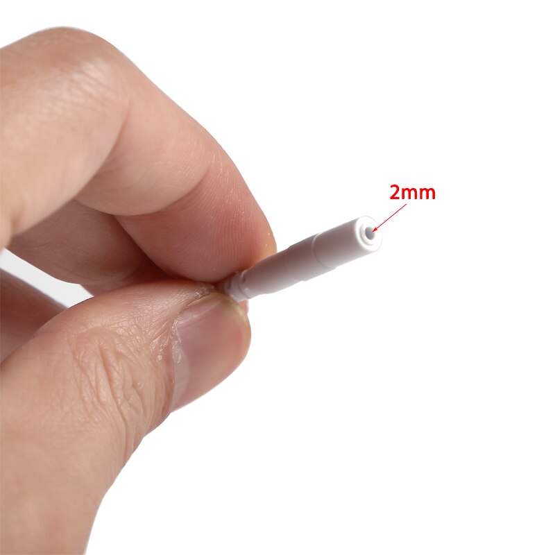 1/2 Stuks Elektrode Kabel Geleidende Draad 2.5Mm Voor Elektrode Pad Digitale Tientallen Machine Elektrode Pad Elektrode Lood draden