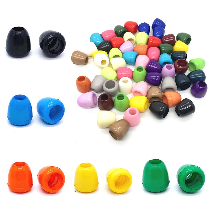Hebilla de bloqueo de 20 piezas, bloqueador de cabeza de cuerda de colores de plástico, gancho de cordón artesanal, bolsa de ropa, cordones, pieza, suministros de costura