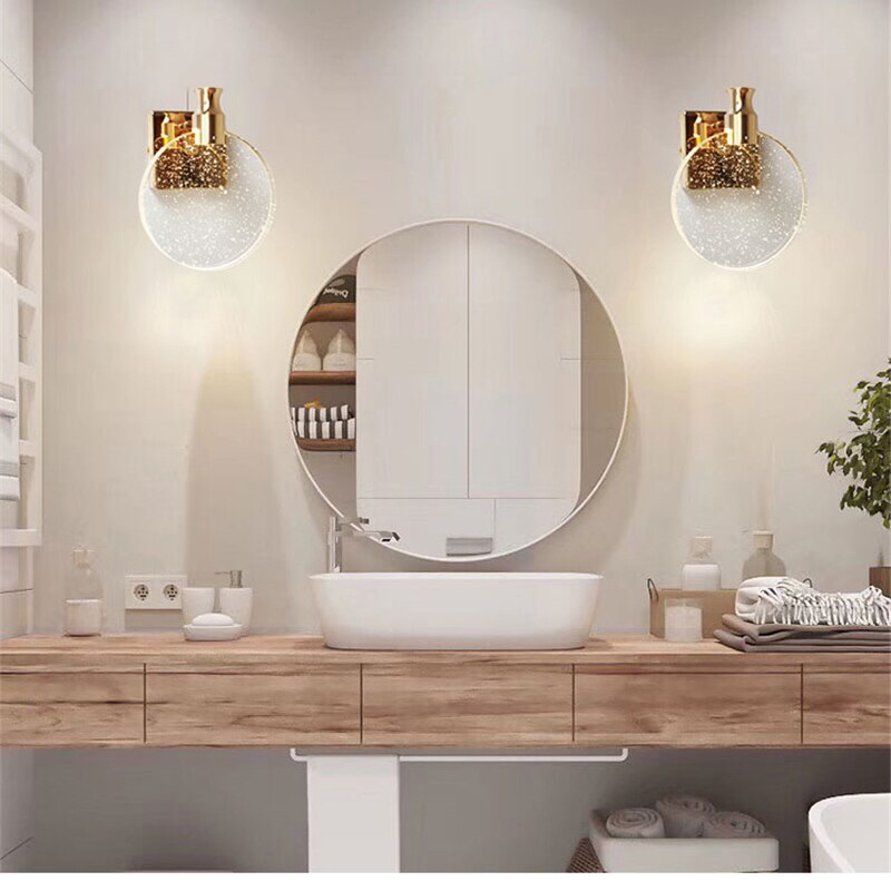 Luxe Kristal Wandlamp Voor Slaapkamer Woonkamer Badkamer Spiegel Lamp Make Lamp Wandlampen Spiegel Licht Home Decor