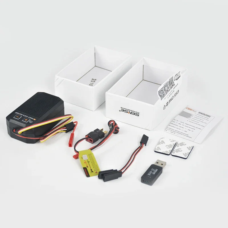 SENSE RC Car Engine Sound Simulator ESS-ONE ESS-DUAL Plus Engine Sound Simulated Module Set for Axial SCX10 SCX10II, RC Cars: Yellow