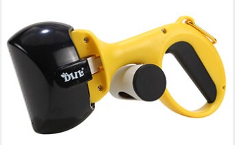 Pet Toilet Picker Portable Dog Poop Picker with Garbage Bag Pet Clamp cat litter box furnitur large dog bed cat litter: black