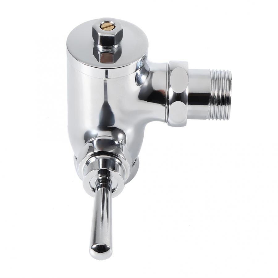 G1in Flush Valves Right Angle Hand Pressing Type Urinal Flush Valves