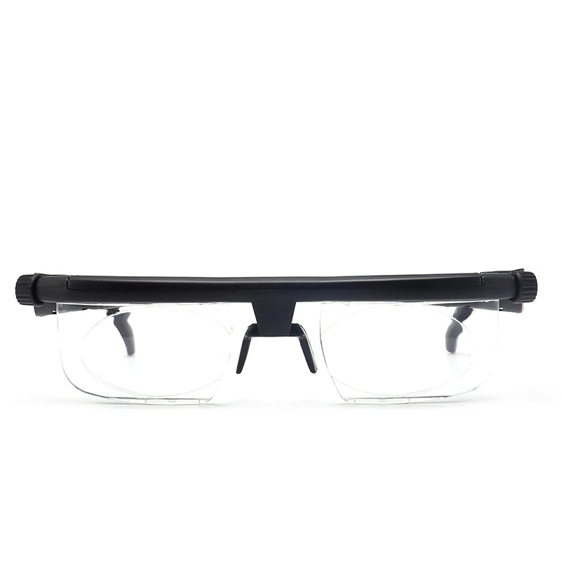 Adlens Focus Adjustable Men Women Reading Glasses Myopia Eyeglasses -6D to +3D Diopters Magnifying Variable Strength