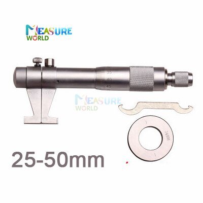 Inside Micrometer Internal Diameter Metric Screw Carbide Gauge Precision Measuring Instrument Internal Diameter Gage Gauge Tools: 25-50mm Inside