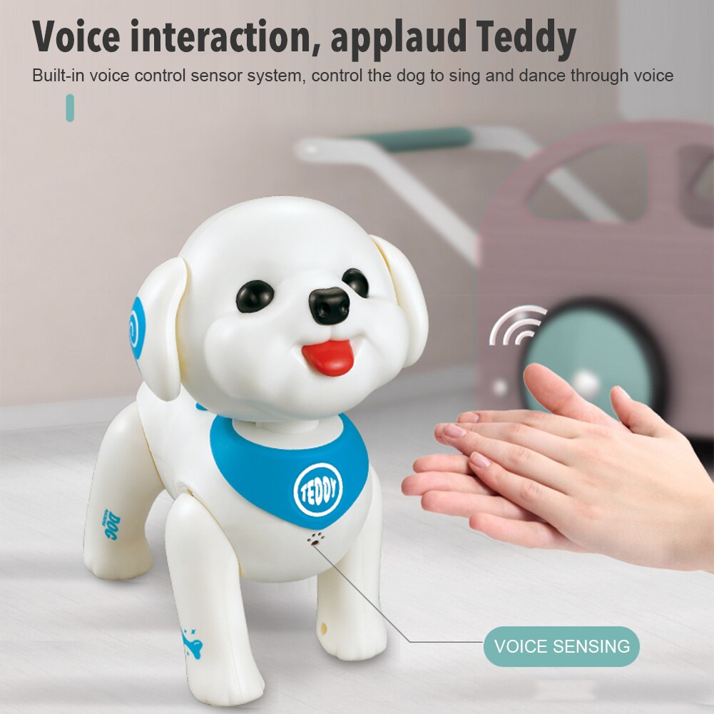 RC Smart Robot Toy Programming Smart Voice Control Interaction Robot Toys For Boys Girls Kids Birthday