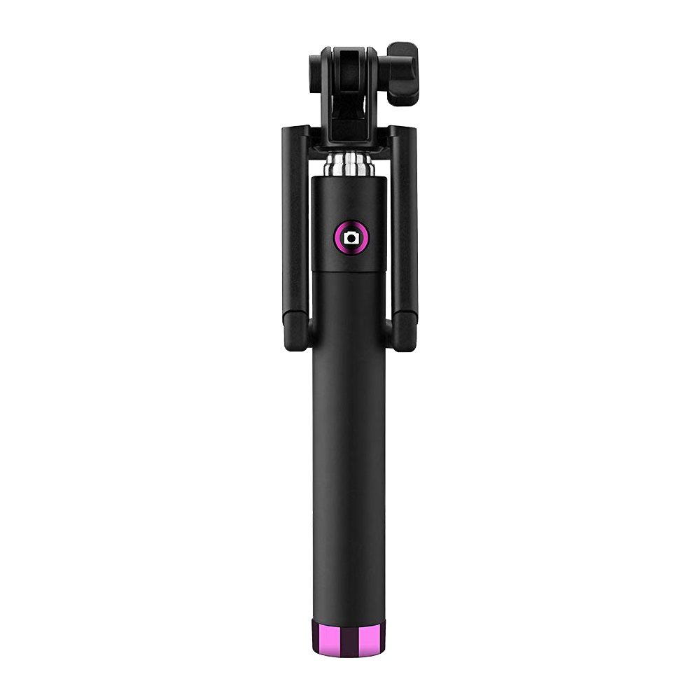 CASEIER Selfie Stok Bluetooth, Met Ingebouwde Bluetooth Remote Shutter Voor iPhone X 876 Selfie Stick Voor Samsung xiaomi: Purple