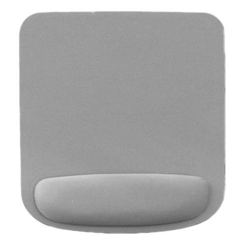 Anti-slip Soft Sponge Mat Gaming Mouse Pad Cushion with Wrist Rest PC Accessory Anti-slip Mouse Pad Sponge Cloth: Grey