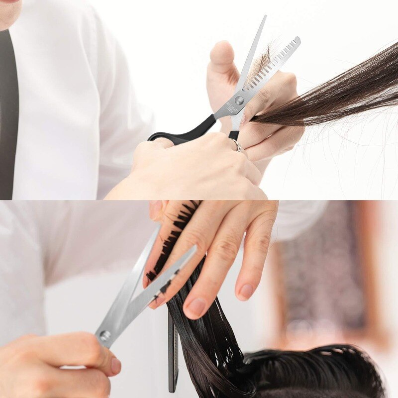 3 Pcs Hair Scissors Cutting Shears Salon Barber Hair Cutting Thinning Hairdressing Styling Tool Hairdressing Comb
