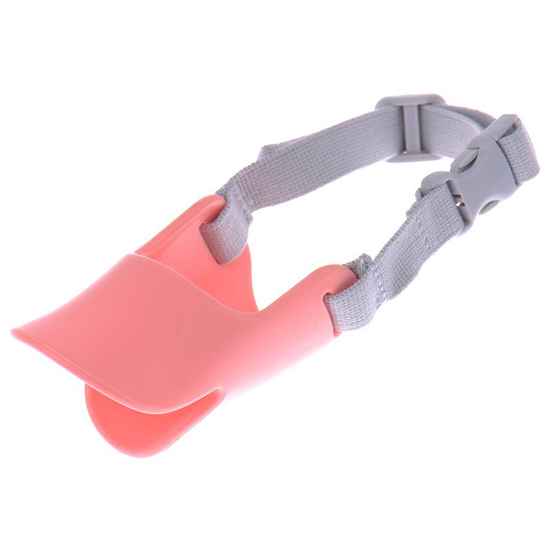 1Pcs Dog Muzzle Silicone Cute Duck Mouth Mask Muzzle Bark Bite Stop Small Dog Anti-bite Masks For Dog Products Pets Accessories