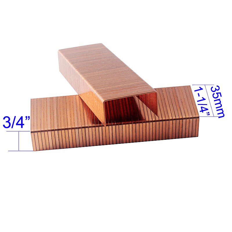 1-1/4 &quot;Inch Crown C-Stick 3/4&quot; 5/8 &quot;Inch Been Carton Sluiten Nietjes 1600Pcs: 18mm L