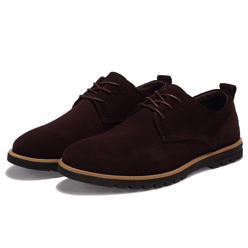 Schwein Wildleder Geschäft Schuhe Männer Elegante Neue Formale Schuhe Mann Hochzeit Schuhe Spitze hoch Solide Neue Jahr Schuhe für männer: Wein-verrotten / 43
