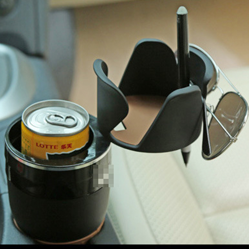 Eafc Multifunctionele Auto Drinkfles Houder Draaibaar Water Bekerhouder Zonnebril Phone Organizer Auto Interieur Accessoires
