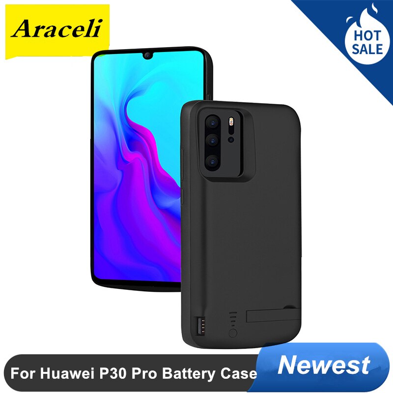 Funda de batería de 10000 Mah para Huawei Mate 30 Pro 40 P30 P40 Pro Honor 8 9 10 20 V10 V30 Play Note 10, carcasa de alimentación: For Huawei P30 Pro
