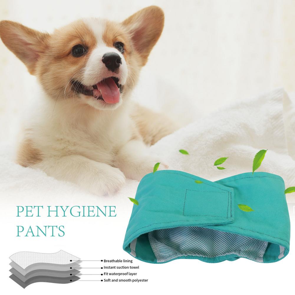 Dog Physiological Pants Nursing Nappy Diapers For Male Dogs Belly Band Wrap Incontinence Sanitary Binding Pants Washable Nappies
