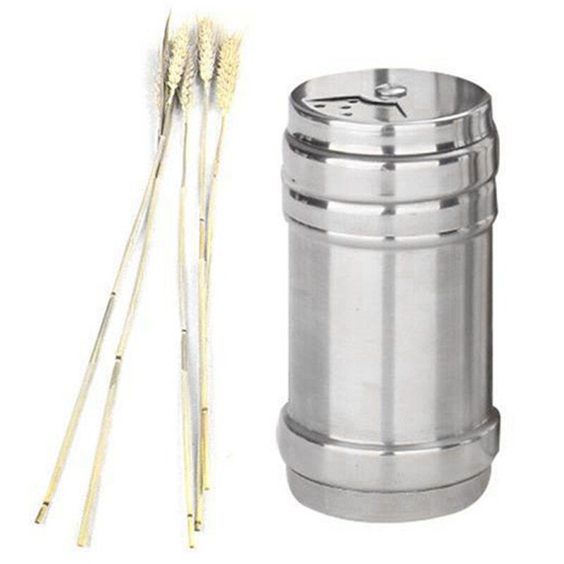 1 unidad de Botella Mezcladora de especias para condimento, frasco para barbacoa, sal, pimienta, condimento, tapa extraíble: S