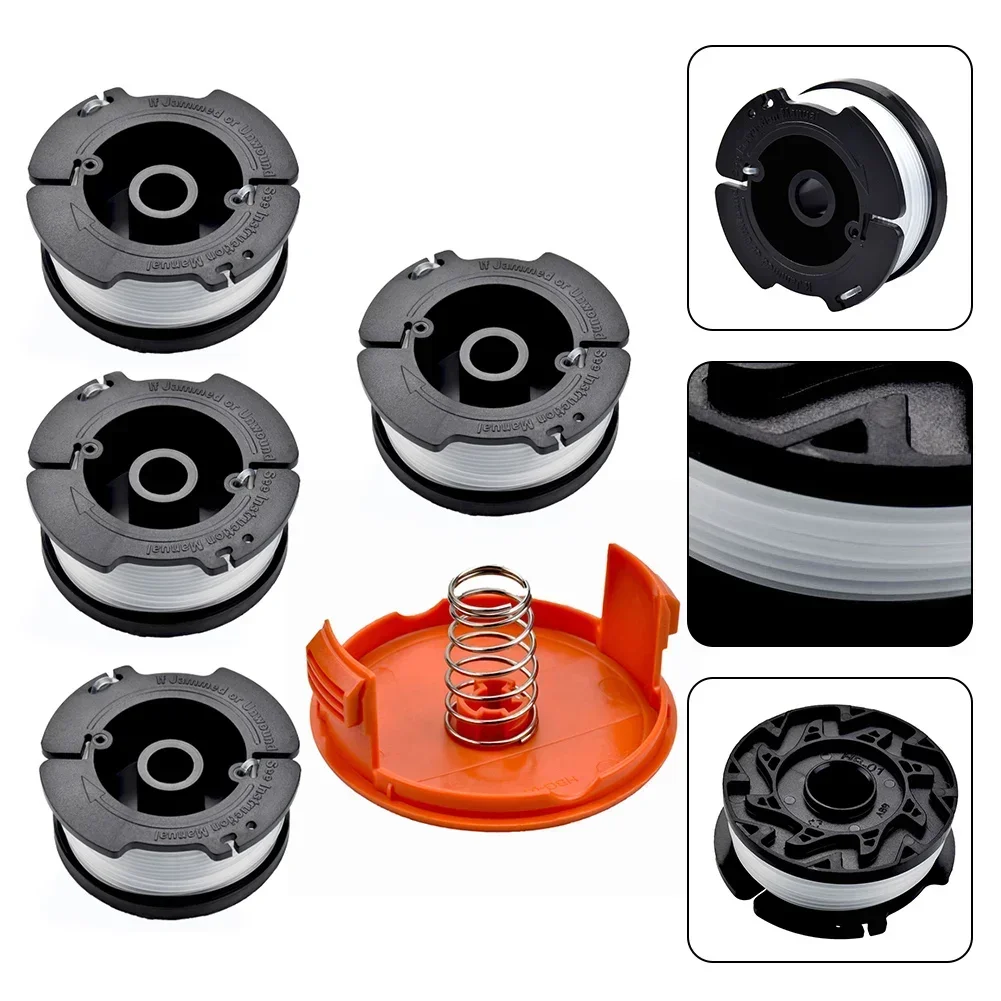 Grass Trimmer Spool For Black & Decker Grass Trimmer Cap AF100 GL280 GL301 GL425 GL430 GL545 GL555 GLC13 GLC2500 GL4525 GL5028