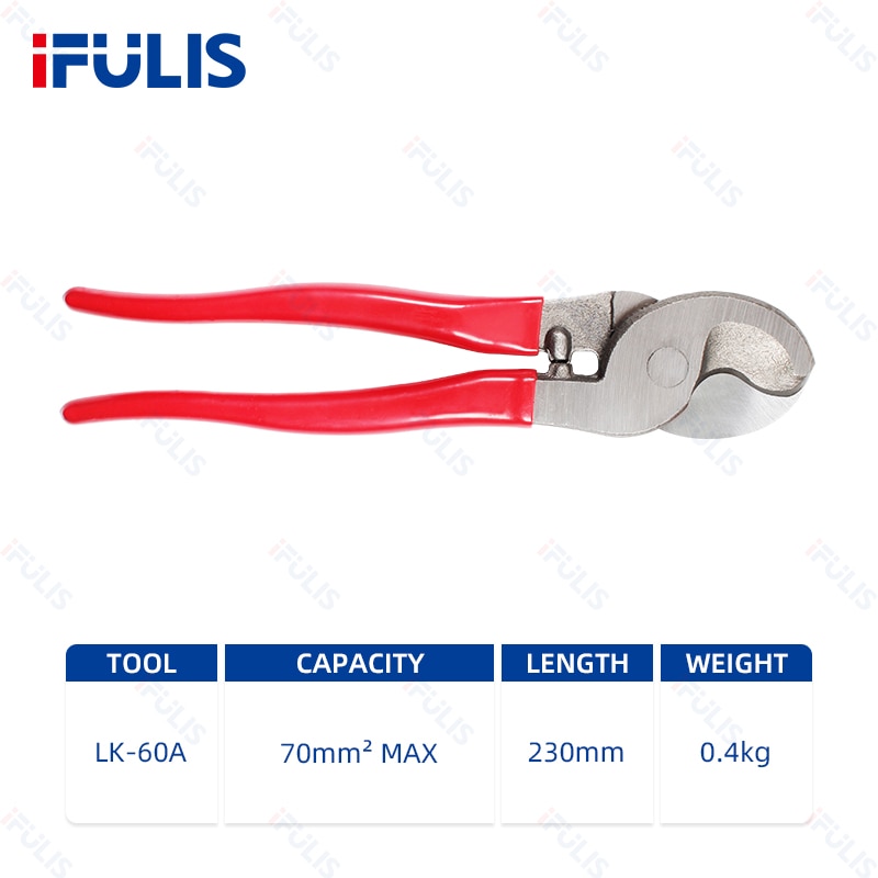 Crimping Pliers Cutting Wire Cutters Bolt Cutter Cable Stripper Tool Electricial Hand Tools Combination Multi tool Repair: LK-60A