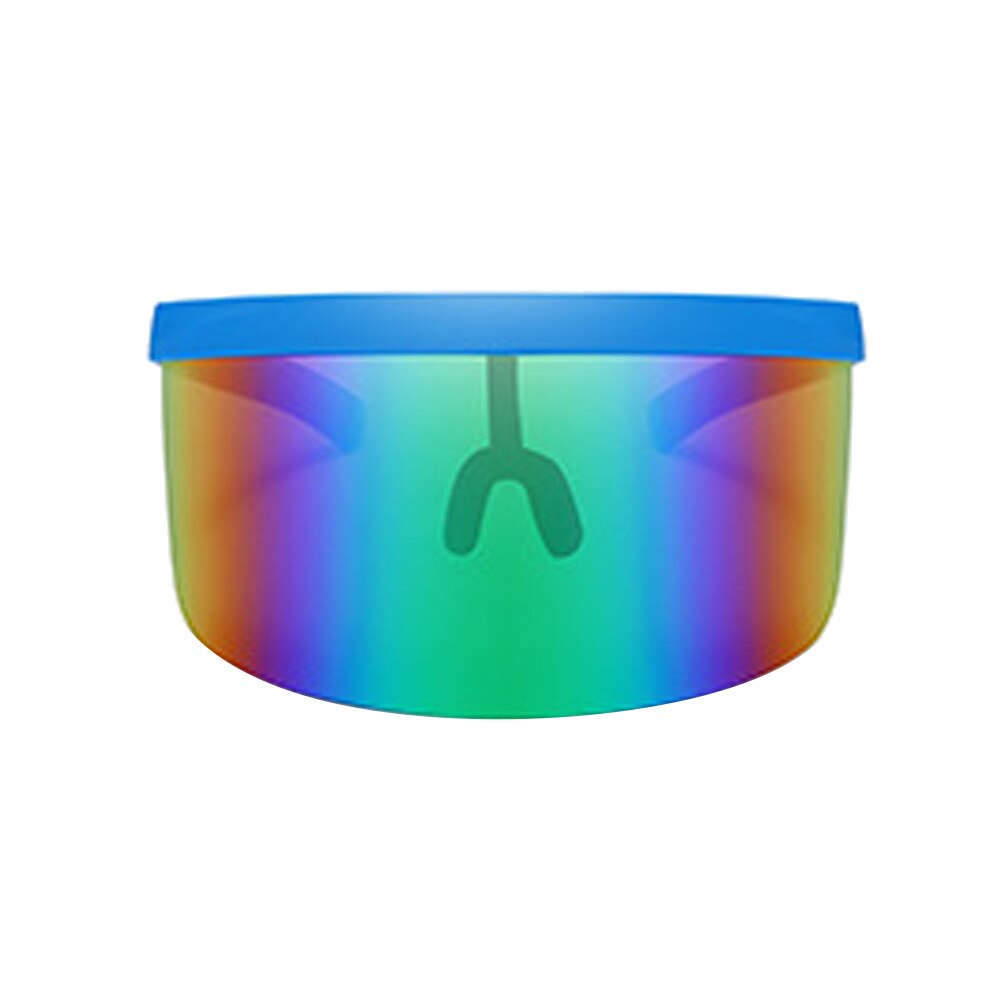 Kids Shade screen Oversized Exaggerated Visor Half Face Shield Protector Anti UV Sunglasses