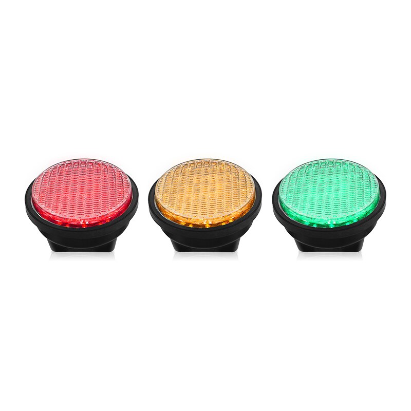 4Inch Led Traffic Signals Light Module In Red Yellow Green