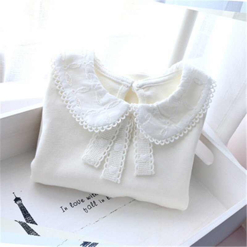 Flicka kläder höst flickor blus barn kläder skol flick blus bomull barn skjorta blusas barn kläder  aa3130