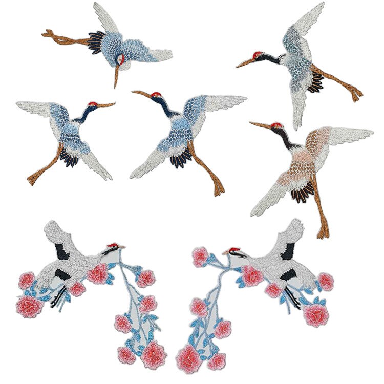 DIY applique Water soluble embroidery costume decoration clothes patch decals accessories