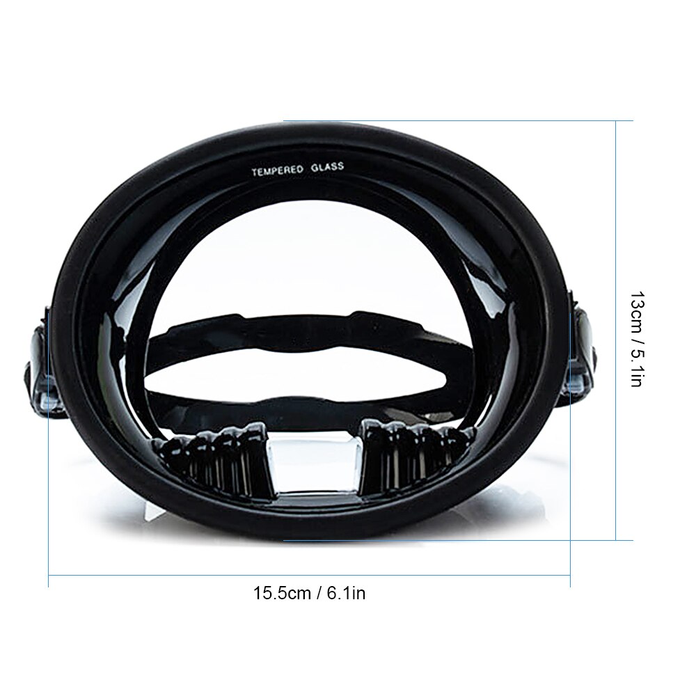 Water Sports Diving Wide View Scuba Mask Watertight Anti-Fog Lens Underwater Snorkeling Spearfishing Full Diving Mask