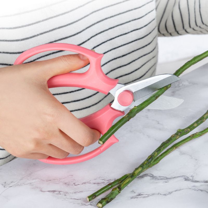 Arrondie Droite Cisailles Ciseaux D'élagage de Jardin En Acier Inoxydable Durable Jardinage Sécateur Branche Sécateur Coupeur