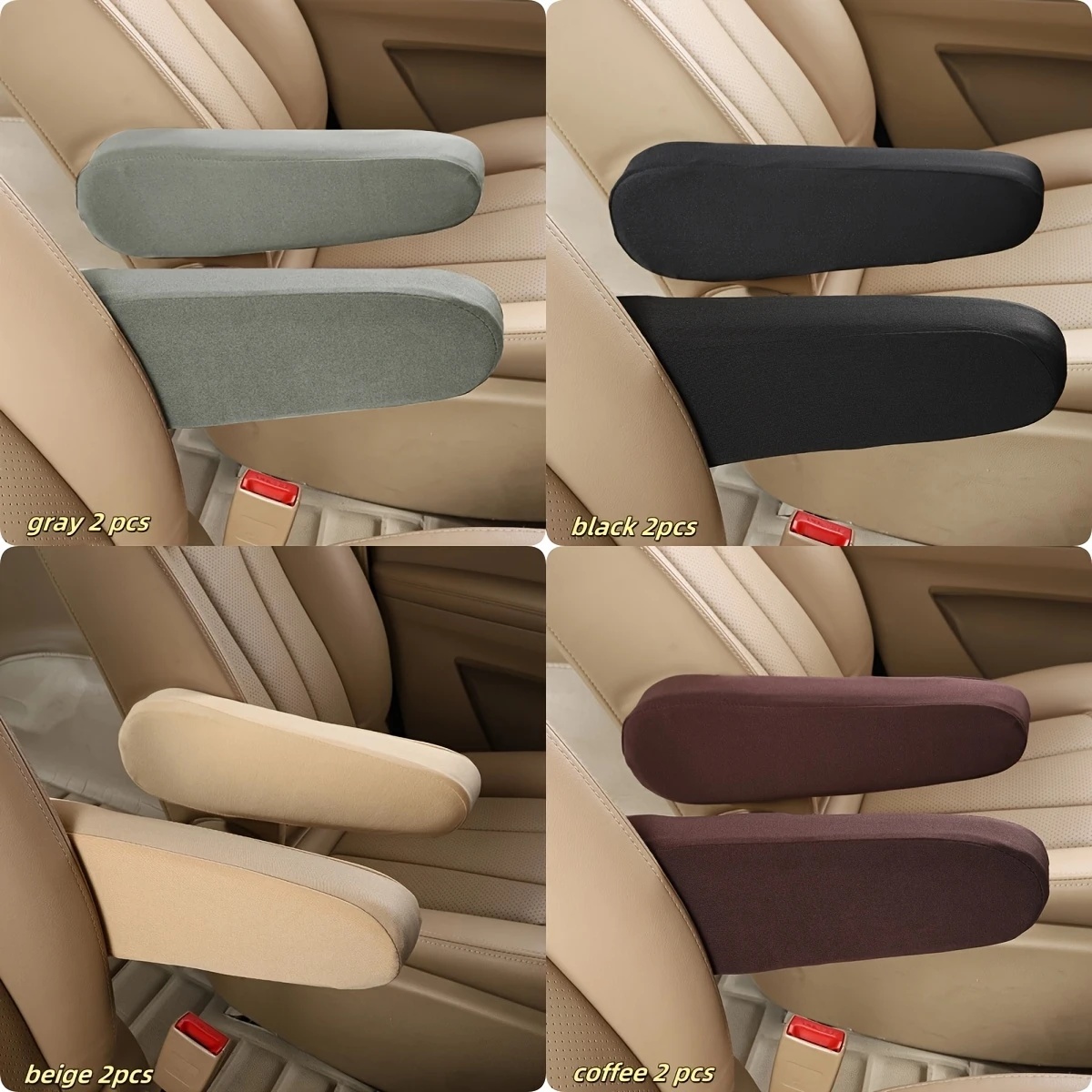 1PC Car armrest cover universal truck small armrest cover cloth easy to clean interior modification truck supplies protection