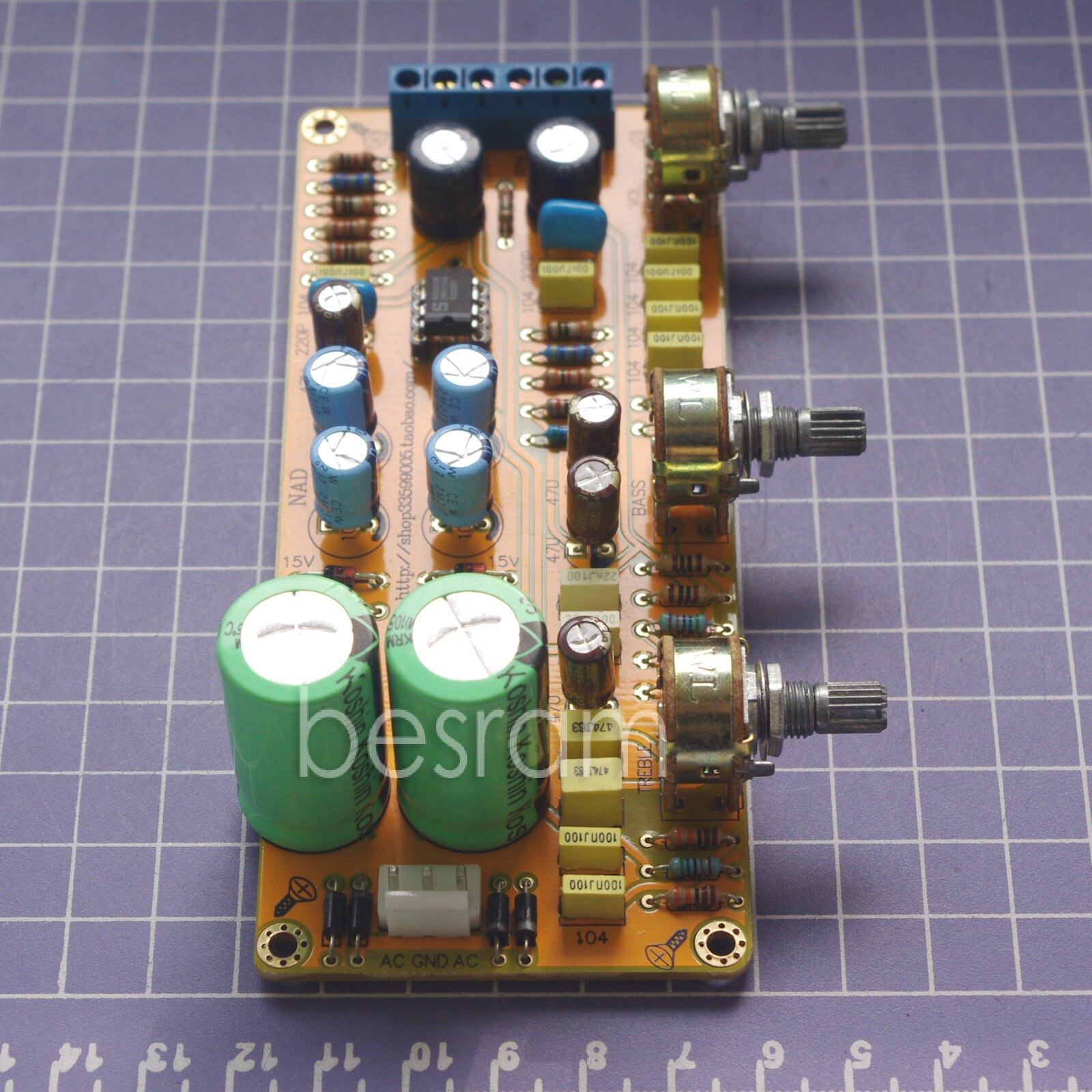 Buffer 6N3+6Z4 SRPP Preamplifier board AR