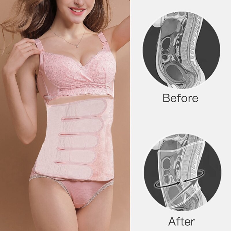Regolabile Banda di Pancia Dopo La Gravidanza Dopo Il Parto Cintura fascia Fasciatura Recupero Shapewear Corsetto Cintura Corsetto Che Dimagrisce