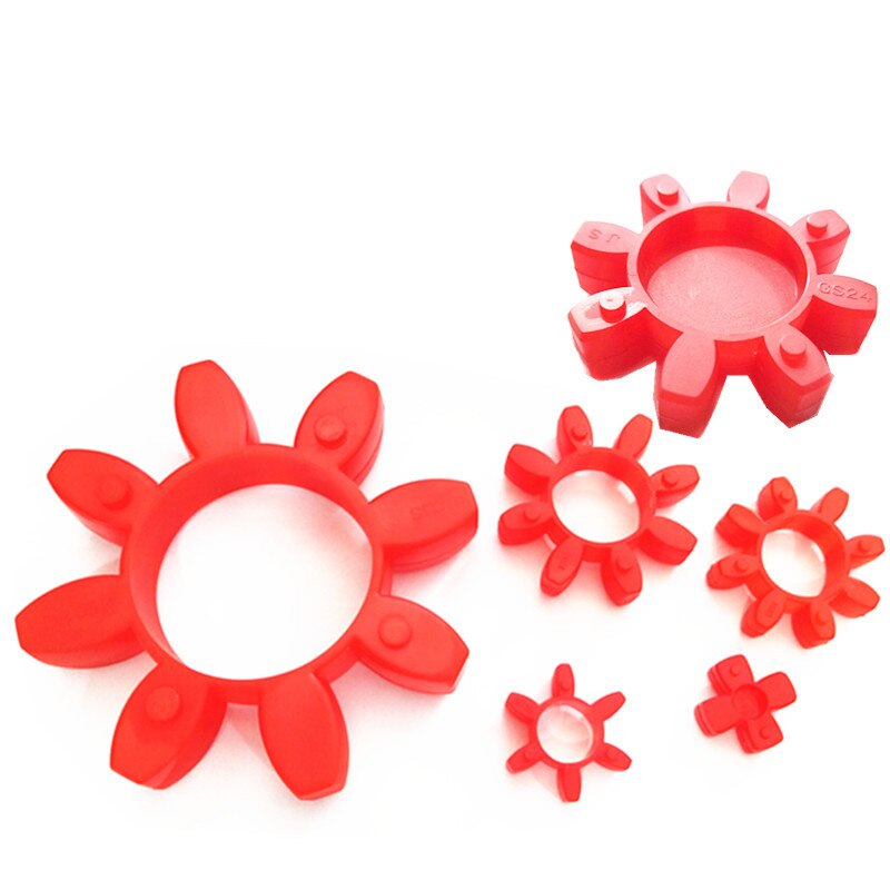 1PC GR Plastic Spider For Shaft Coupling Suitable All Hubmachines GR/12/14/19/24/28/38/42/48/55/65/75/90 Plum-type Coupling Cush