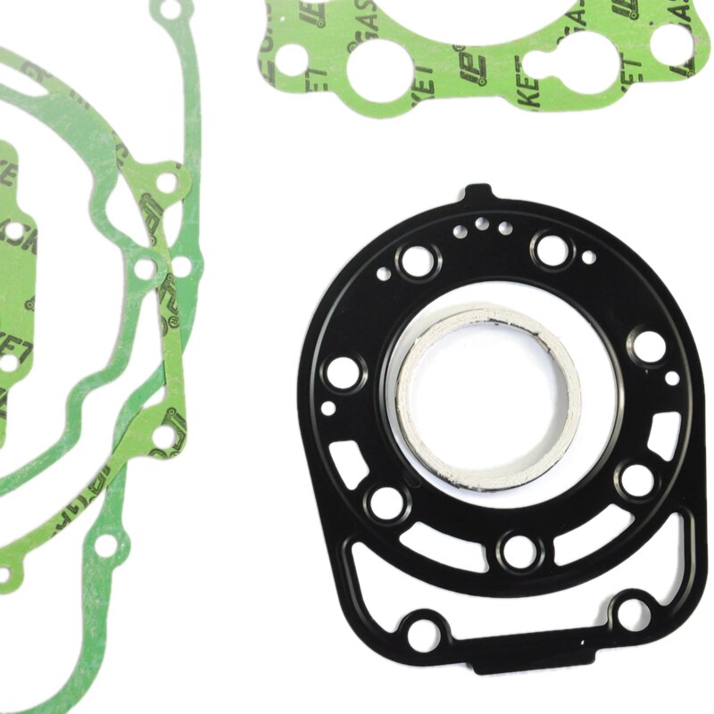 Motorcycle Full Engine Rebuilding Kits For Kawasaki KDX250 91-94 Motor Bike Cylinder Crankcase Cover Top End Complete Gasket Set
