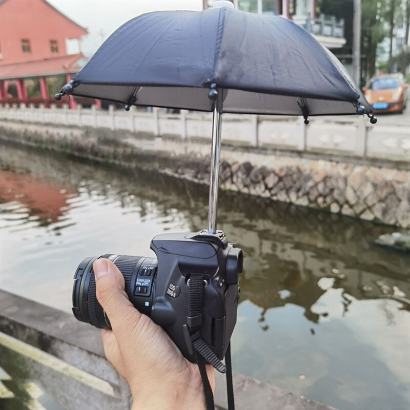 DXAB DSLR Kamera Regenschirm Sonnenschirm Universal- Heißer Schuh Abdeckung Montieren Sonnenschirm Regen Halfter