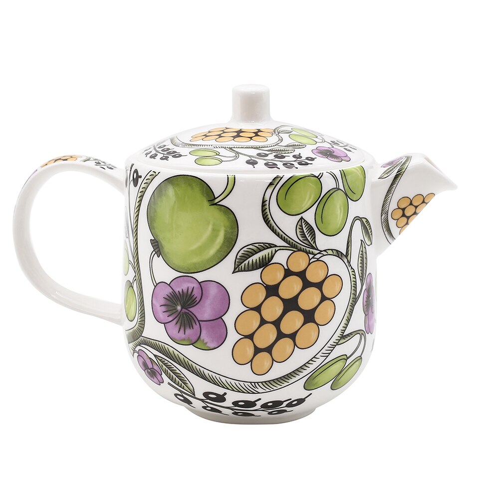 Bone China Coffee Cup European Afternoon Tea Cups Simple Luxury Espresso Cups Porcelain Cup DA60BYD: teapot