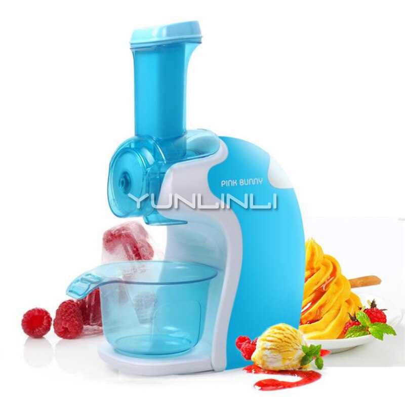 YUNLINLI 220 V Huishoudelijke Fruit Ijs Machine Draagbare Huishoudelijke DIY Ijs Maker JIC-01