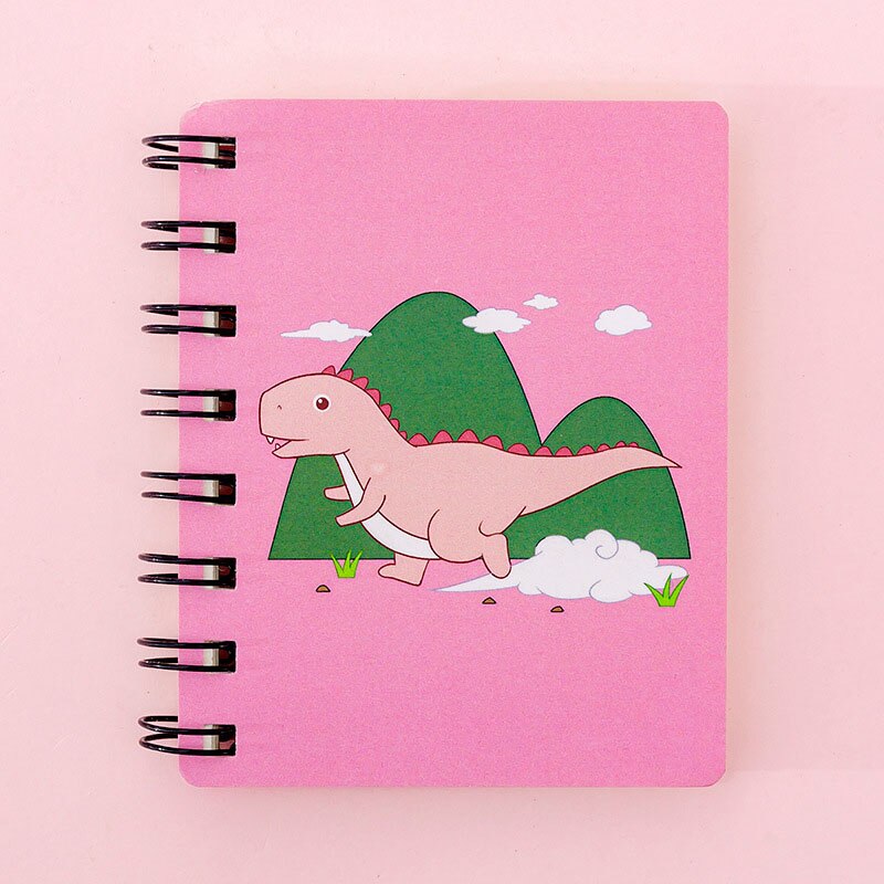 Kawaii planet ringbind skitsebog mini spiral notesbog  a7 dagsorden sød dagbog bog koreansk papirvarer skoleartikler: 8