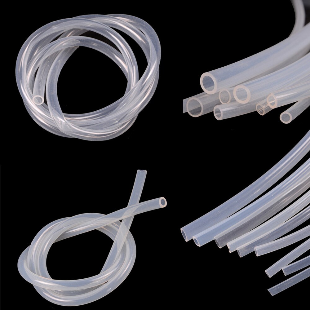 LAVMHAB Transparent Silicone Tube, food-grade hose, size 3mm x
