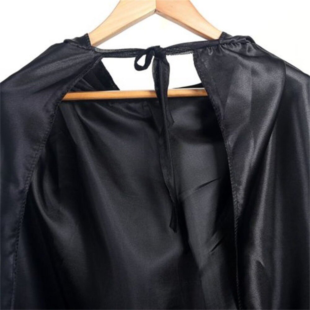 Black Halloween Costume Theater Prop Death Hoody Cloak Devil Long Tippet Cape Cosplay