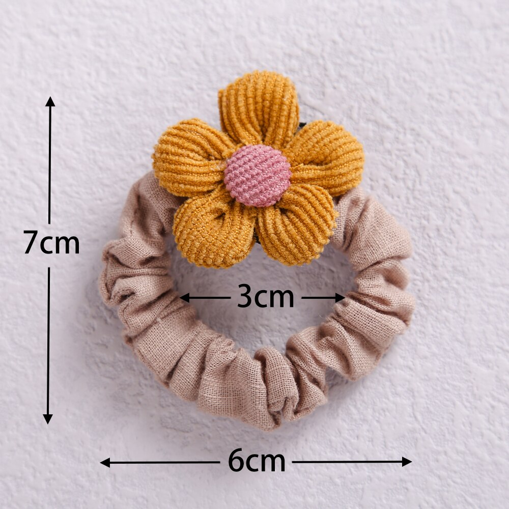 13 Stks/partij Kleurrijke Scrunchies Elastische Haarbanden Baby Girl Hair Tie Paardenstaart Houder Meisjes Hoofddeksels Kinderen Haaraccessoires
