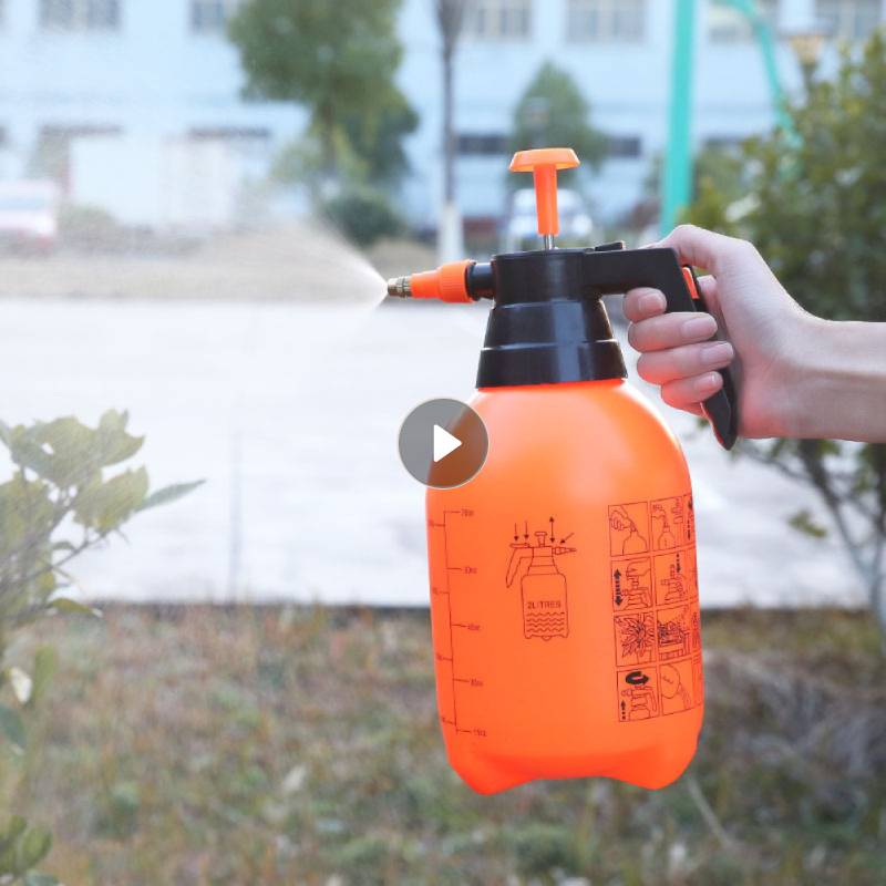 4L Watering Pot Plastic Watering Can Long Nozzle Thickened Watering Pot Vegetable Planting Blow Molding Gardening Shower Tool