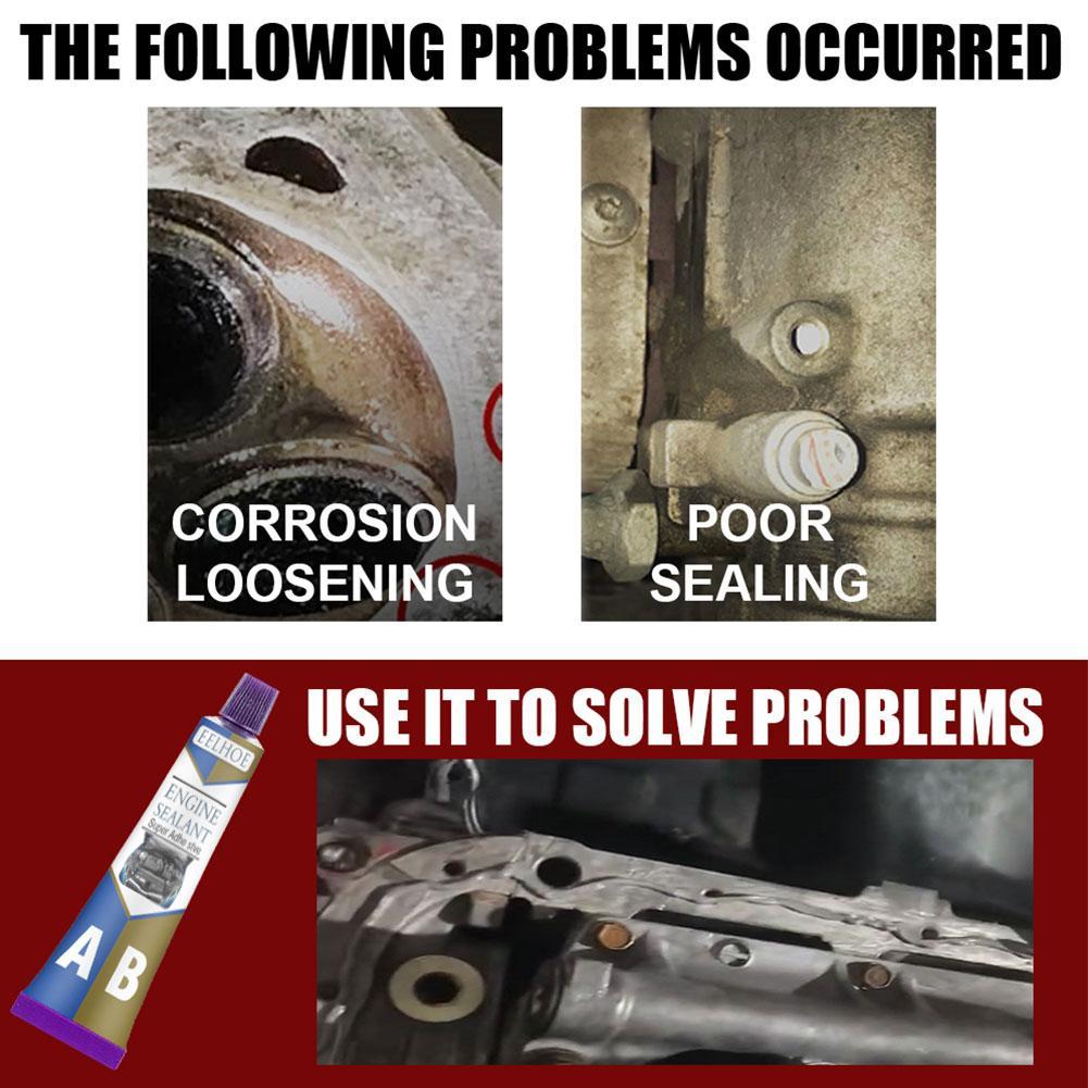 90g Car Engine Strong Adhesive Glue High Temperature Sealant For RTV Fastening Glue For Car Motor Gap Seal Repair Tools