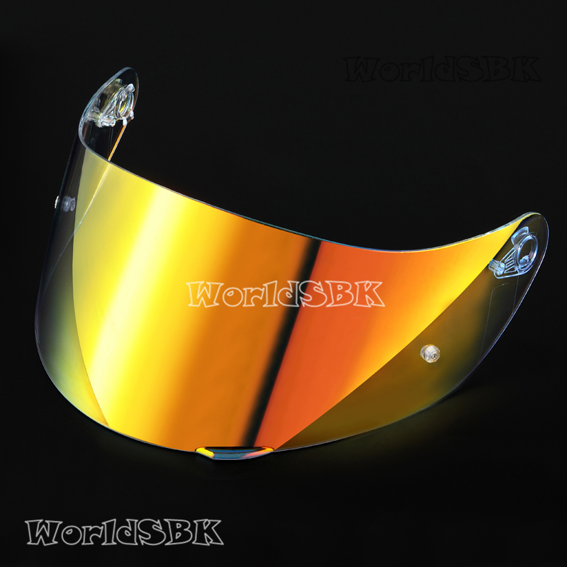 Helmvisier für AGV K1 K5 K3SV Motorrad abnehmbare Helmbrille Motorradhelmlinse: Kakifarbig