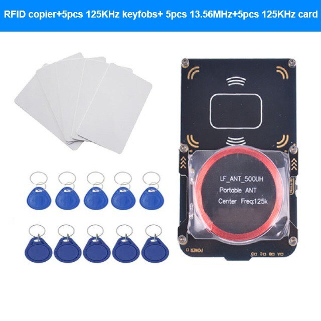 Proxmark3 Develop Suit Kits 512K 3.0 V5 Proxmark NFC PM3 RFID Reader Writer For RFID NFC Card Copier Clone Crack 2 USB Por: copier 5 5key 5card