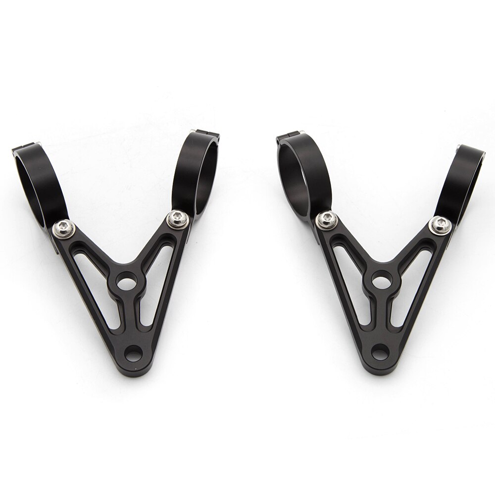 Universal Motorcycle Headlight Mount Bracket Headlamp Holder Clamp Adjustable 40MM 41MM 48MM 50MM 51MM