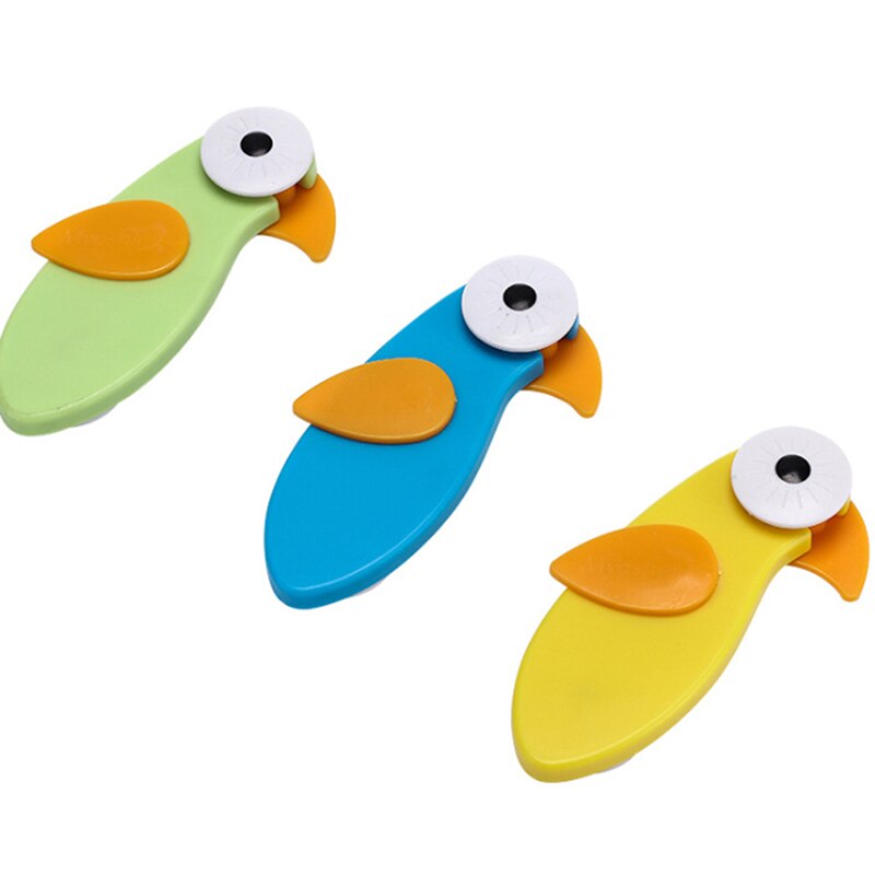 Cerradura protectora para cajones, seguro para bebés, herramientas antipellizco, lindo dibujo de pájaros, seguro de seguridad para bebés, cerradura de seguridad