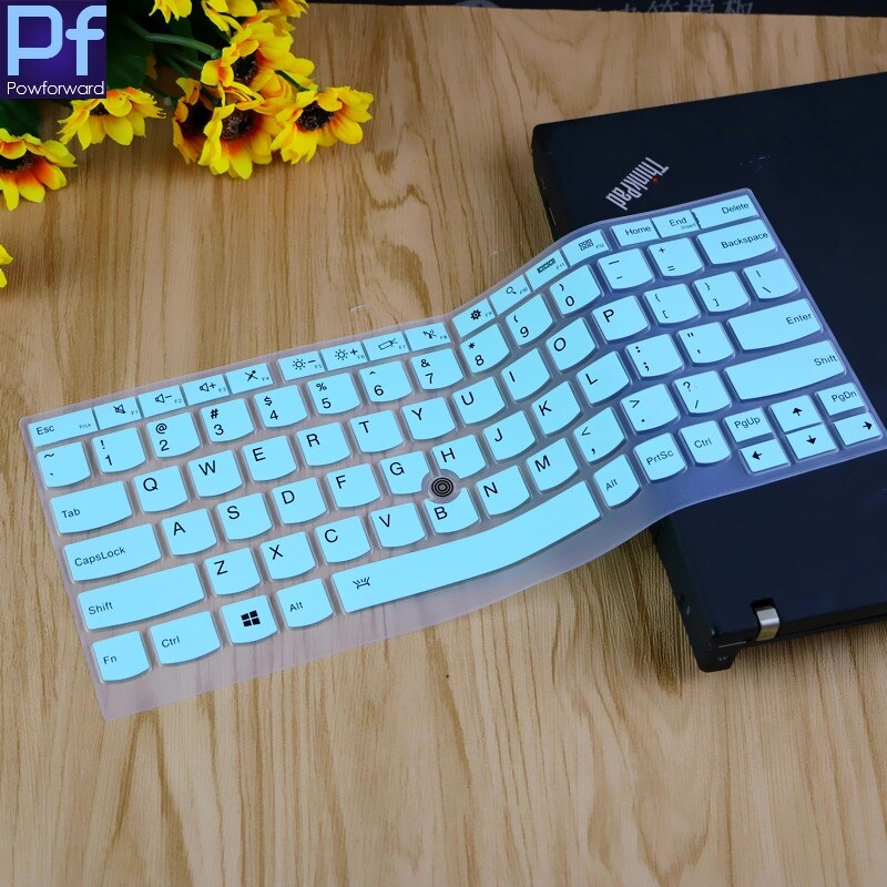 Silicone Keyboard Cover for Lenovo ThinkPad X380 Yoga/X390 - Ultra-thin, Waterproof, Dustproof