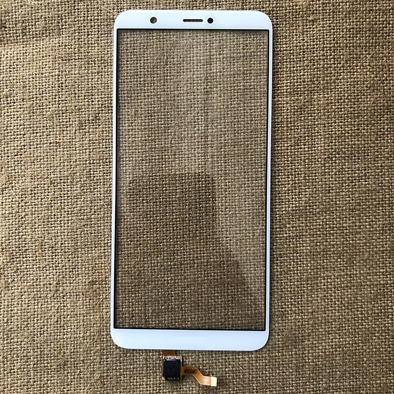Touchscreen voor huawei p smart 5.65 "digitizer sensor lcd-scherm buitenpaneel voor glas telefoon reparatie vervangen onderdelen: Wit