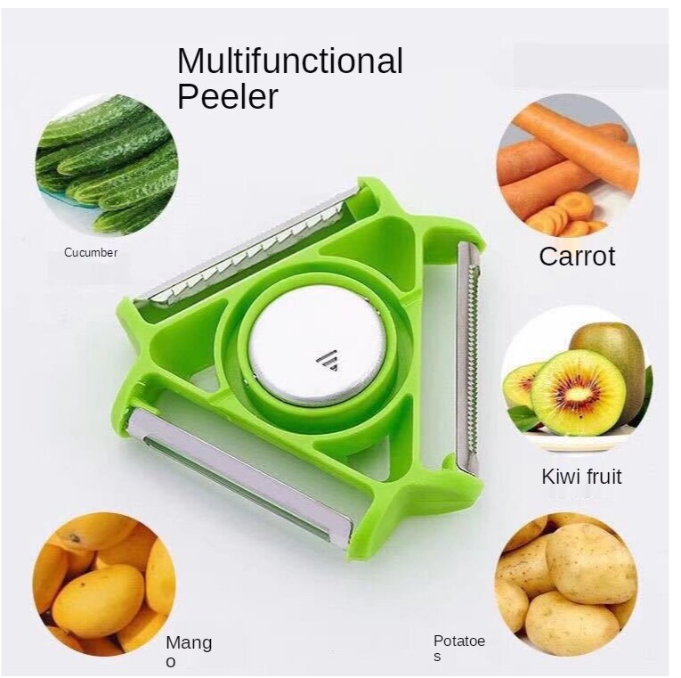 Râpe pour Trio magique coréen, coupe-légumes, zeste à lames multi-pelures, accessoires de cuisine, pommes de terre, outils et Gadgets Cocina: grater for korean 3